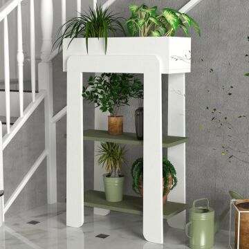 Nola Çiçeklik Beyaz-Sardunya