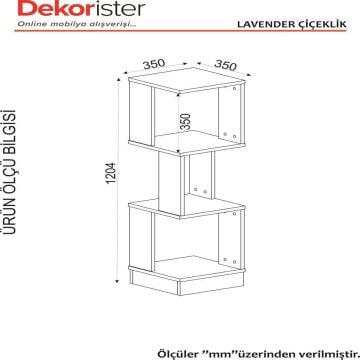 Levander Çiçeklik Beyaz