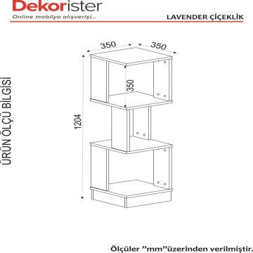 Levander Çiçeklik Beyaz