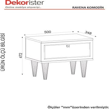 Ravenna Komidin Beyaz-Mermer