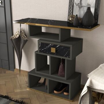 Bertha Dresuar Antrasit-Mermer