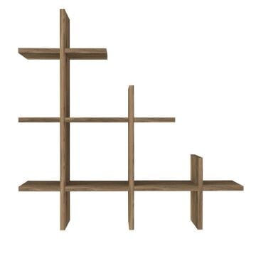 Juke Duvar Rafı Ceviz