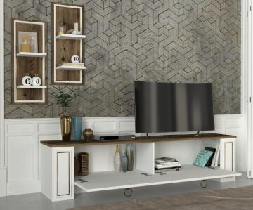 Sansa Tv Ünitesi Beyaz-Lidya