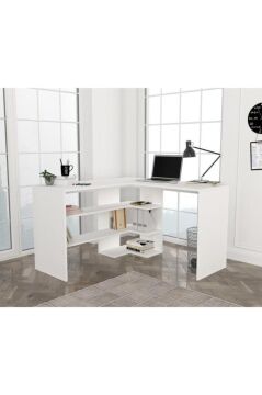Stylo Çalışma Masası Beyaz