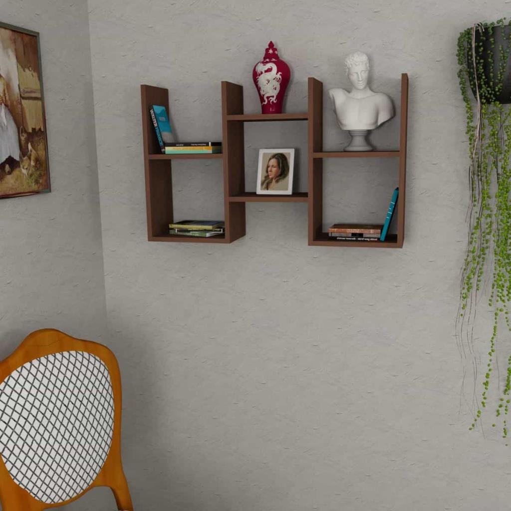 Dekorister Gues Duvar Rafları Wenge