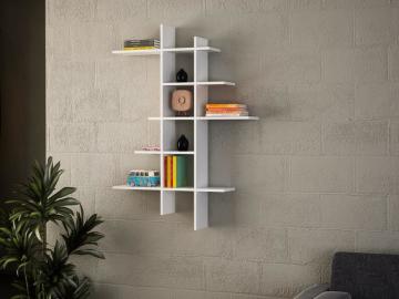 Dekorister Atlanta Kitaplık Beyaz