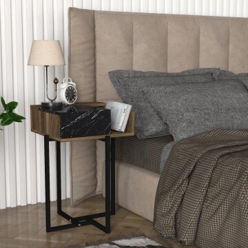 Lava Komodin Ceviz-Mermer