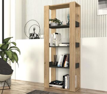 Raun Kitaplık Sepet - Antrasit