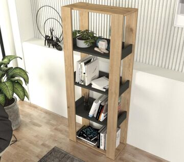 Raun Kitaplık Sepet - Antrasit