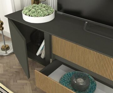 Poem Tv Sehpası Antrasit - Yunus