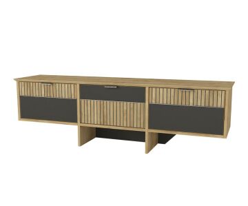 Poleth Tv Stand Safir - Antrasit - Bona
