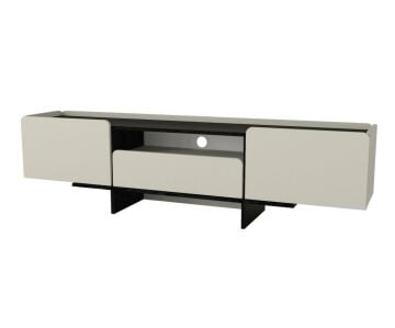 Dekorister Rogan Tv Stand Kumtaşı - Senkronsiyah