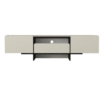 Rogan Tv Stand Kumtaşı - Senkronsiyah
