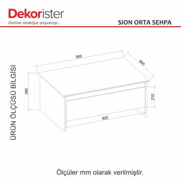 Sion Orta Sehpa Kumtaşı - Safir - Yunus