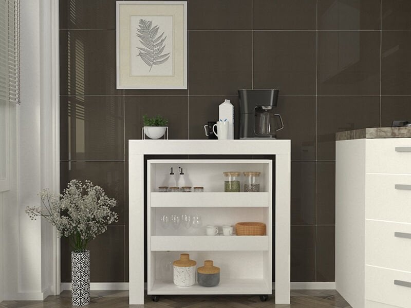 Flare Çok Amaçlı Dolap Beyaz