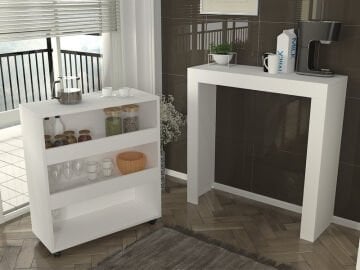 Flare Çok Amaçlı Dolap Beyaz