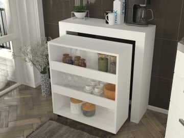 Flare Çok Amaçlı Dolap Beyaz