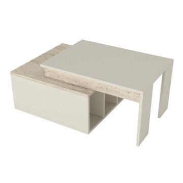 Kolerado Orta Sehpa Kumtaşı - Traverten