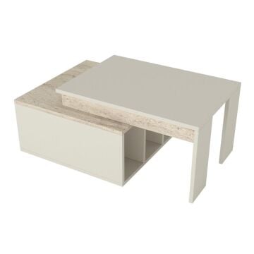 Kolerado Orta Sehpa Kumtaşı - Traverten