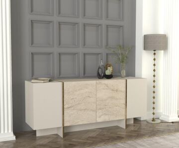 Dekorister Exclusive Veyron Konsol Kumtaşı-Traverten