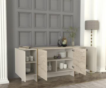 Veyron Konsol Kumtaşı-Traverten