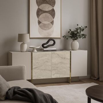 Veyron Konsol Kumtaşı-Traverten