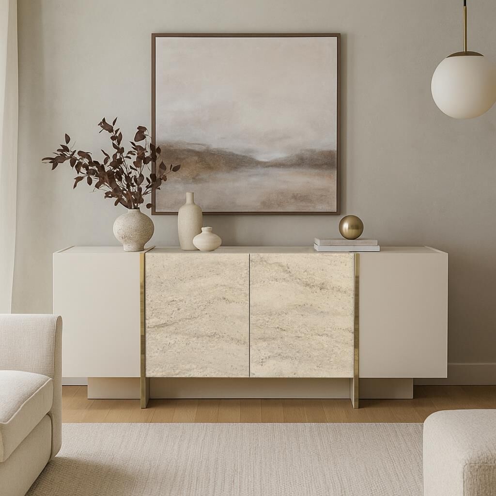 Veyron Konsol Kumtaşı-Traverten