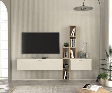 Dekorister Edgar Tv Unitesi Kumtaşı - Sepet
