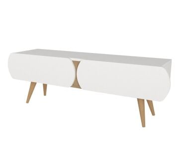 Elody Tv Ünitesi 120 cm Beyaz - Sepet