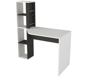 Gemini Çalışma Masası Beyaz - Antrasit