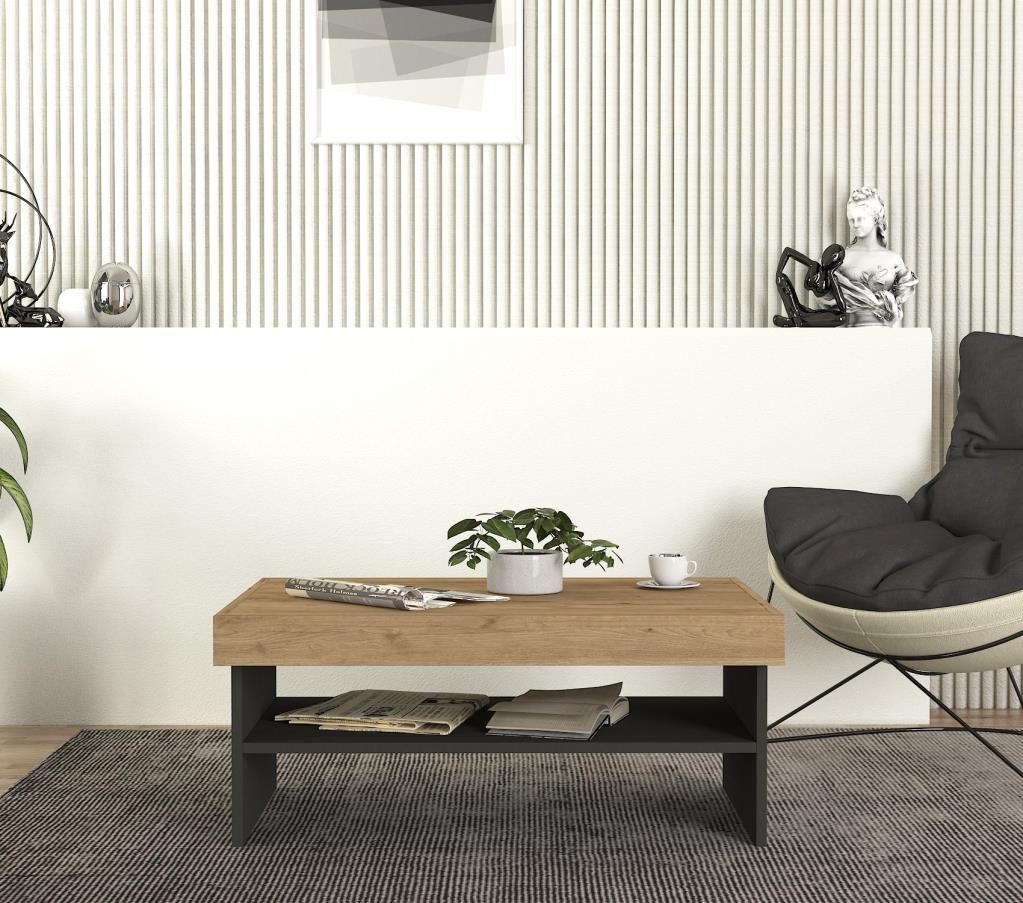 Raun Orta Sehpa Sepet - Antrasit