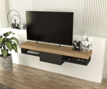 Raun Tv Sehpası Sepet - Antrasit