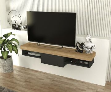 Raun Tv Sehpası Sepet - Antrasit