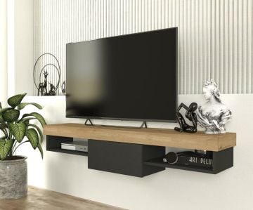 Dekorister Raun Tv Sehpası Sepet - Antrasit