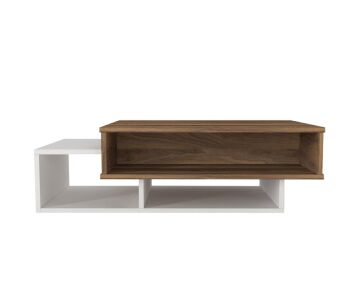 Tab Orta Sehpa Beyaz-Ceviz