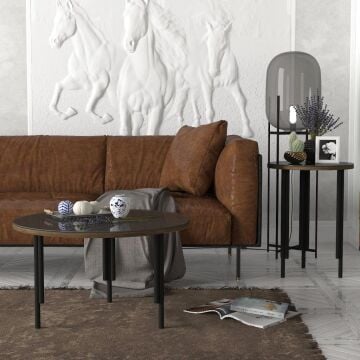 Tiffanie Orta Sehpa Antrasit