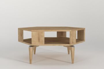 Kipera Geometrik Orta Sehpa Safir