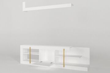 Cascade Tv Ünitesi Beyaz