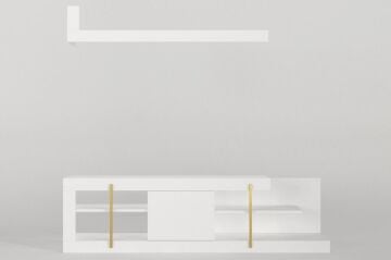 Cascade Tv Ünitesi Beyaz