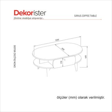 Sirius Orta Sehpa - Sepet