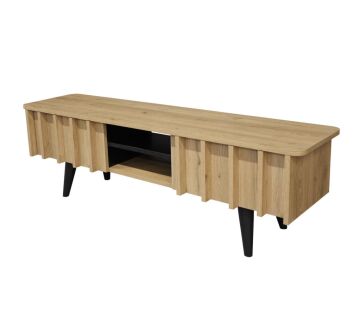 Gemma TV Sehpası Sepet - Siyah