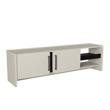 Venera Tv Sehpası Kumtaşı - Senkronsiyah 150 cm