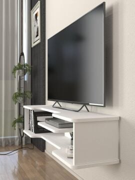 Perry Tv Sehpası Beyaz 120 cm