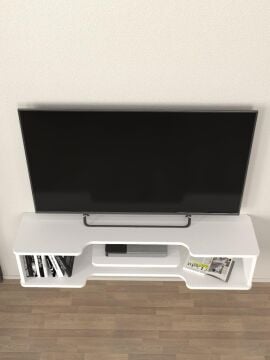 Dekorister Perry Tv Sehpası Beyaz 120 cm