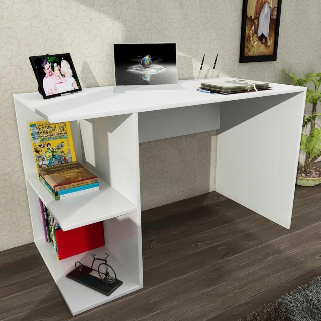 Dekorister Elegance Çalışma Masası Beyaz