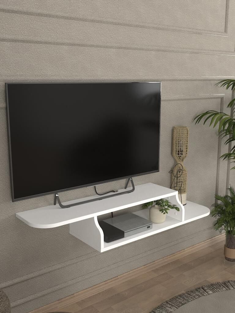 Macros Tv Sehpası Beyaz 120 cm