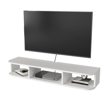 Bask Tv Sehpası Beyaz 120 cm