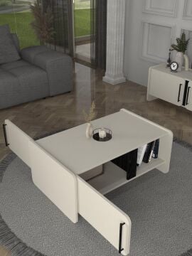 Venera Orta Sehpa Kumtaşı - Senkronsiyah