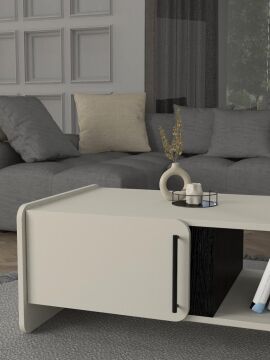 Venera Orta Sehpa Kumtaşı - Senkronsiyah