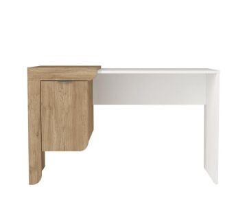 Dario Çalışma Masası Sepet - Beyaz